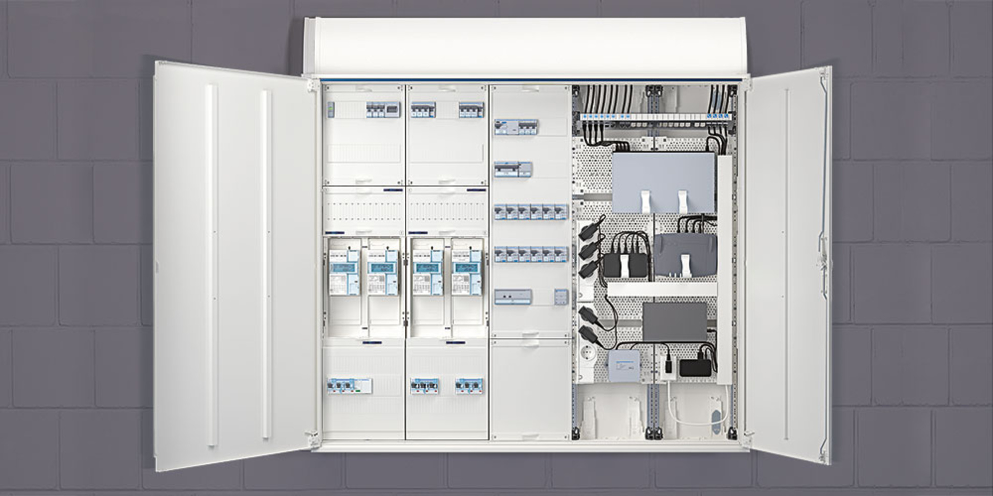Technikzentrale bei HOGAhenning-Bau GmbH & Co.KG in Windehausen