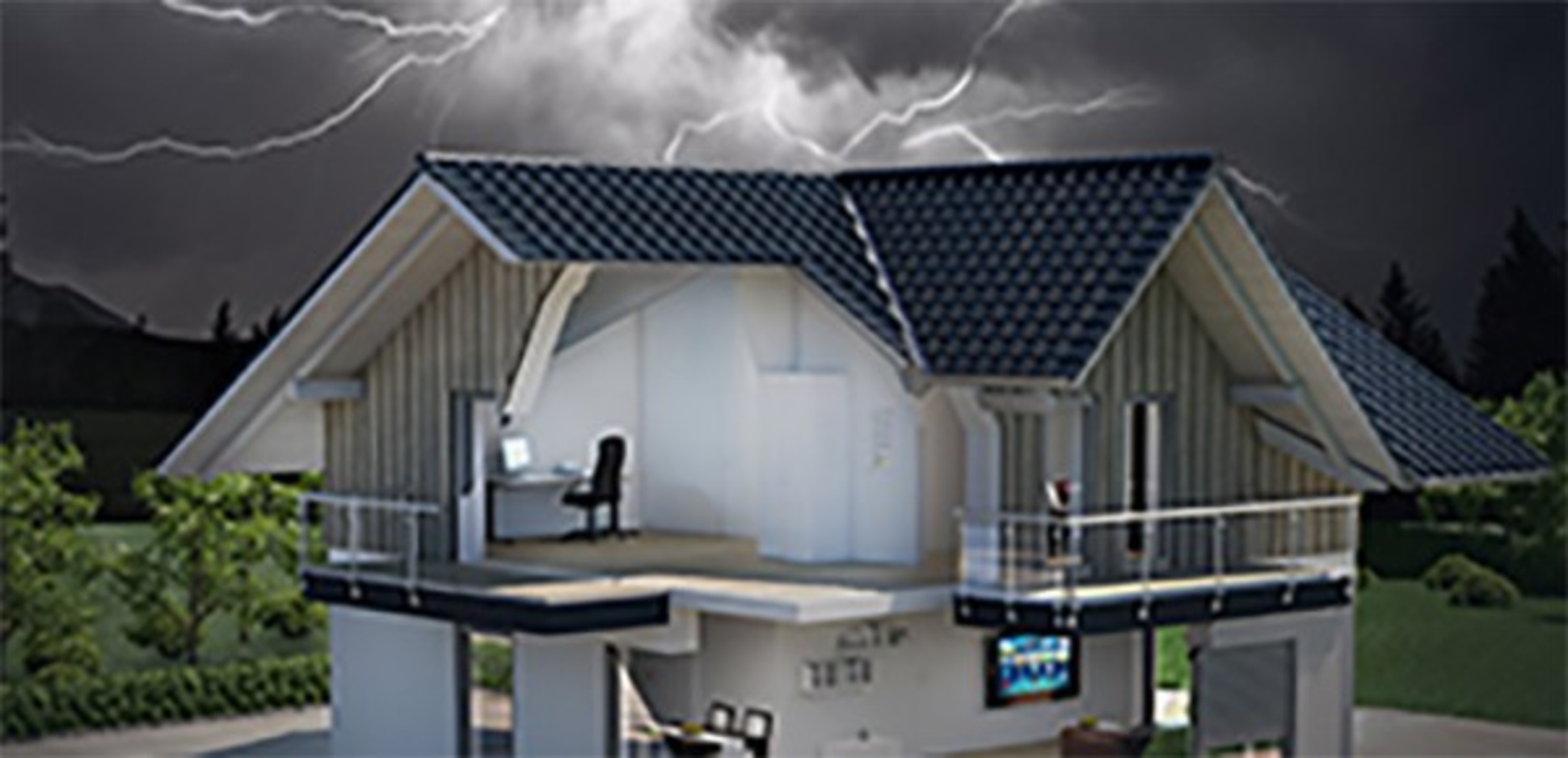 Blitz- und Überspannungsschutz bei HOGAhenning-Bau GmbH & Co.KG in Windehausen